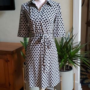 Laundry by Shelli Segal black and white dress size 4